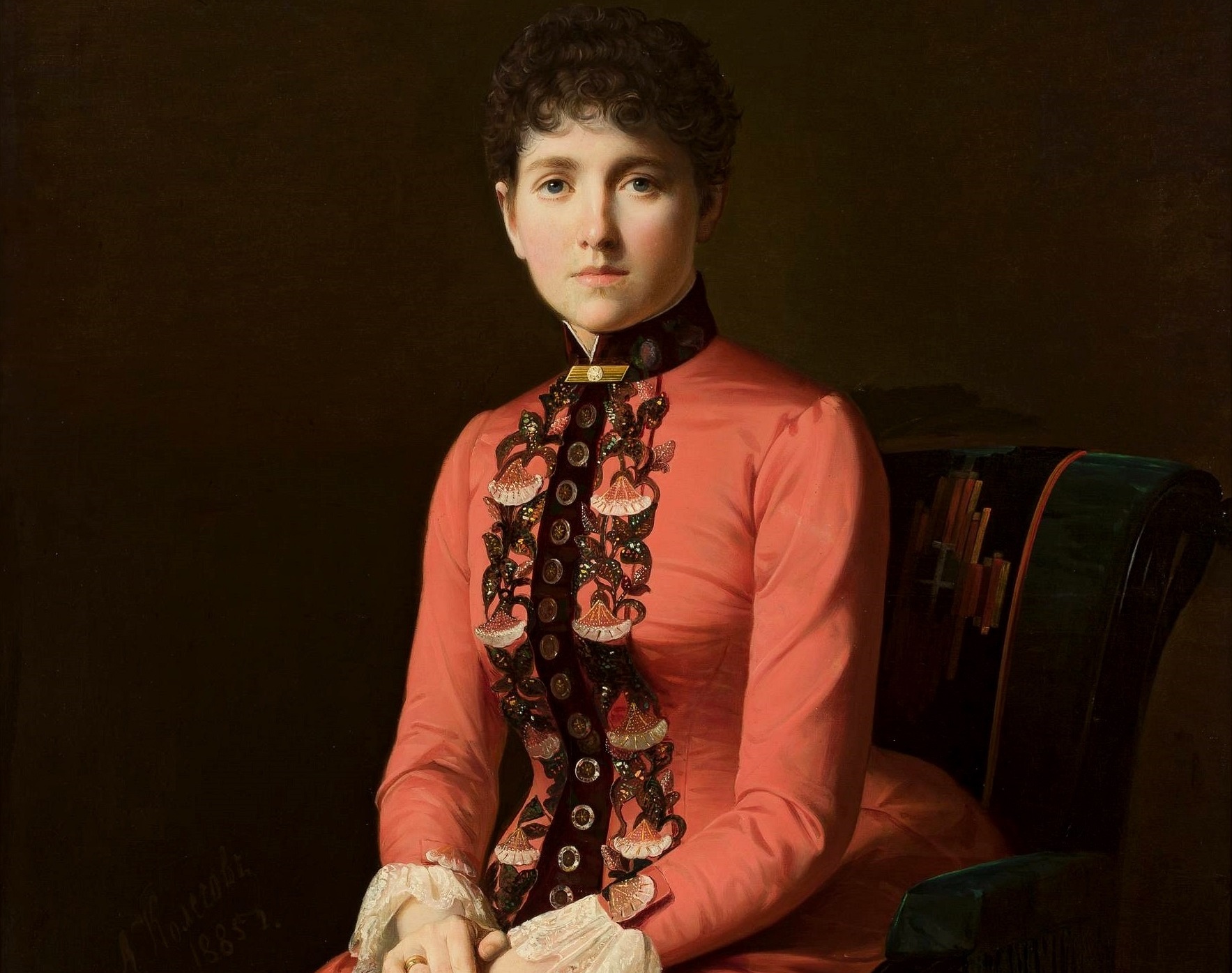 Kolesov portrait of Anna Karenina